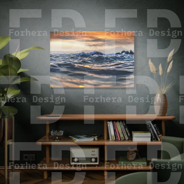 Water Wave Canvas Art: A Stunning Addition to Your Home Decor - FORHERA DESIGN