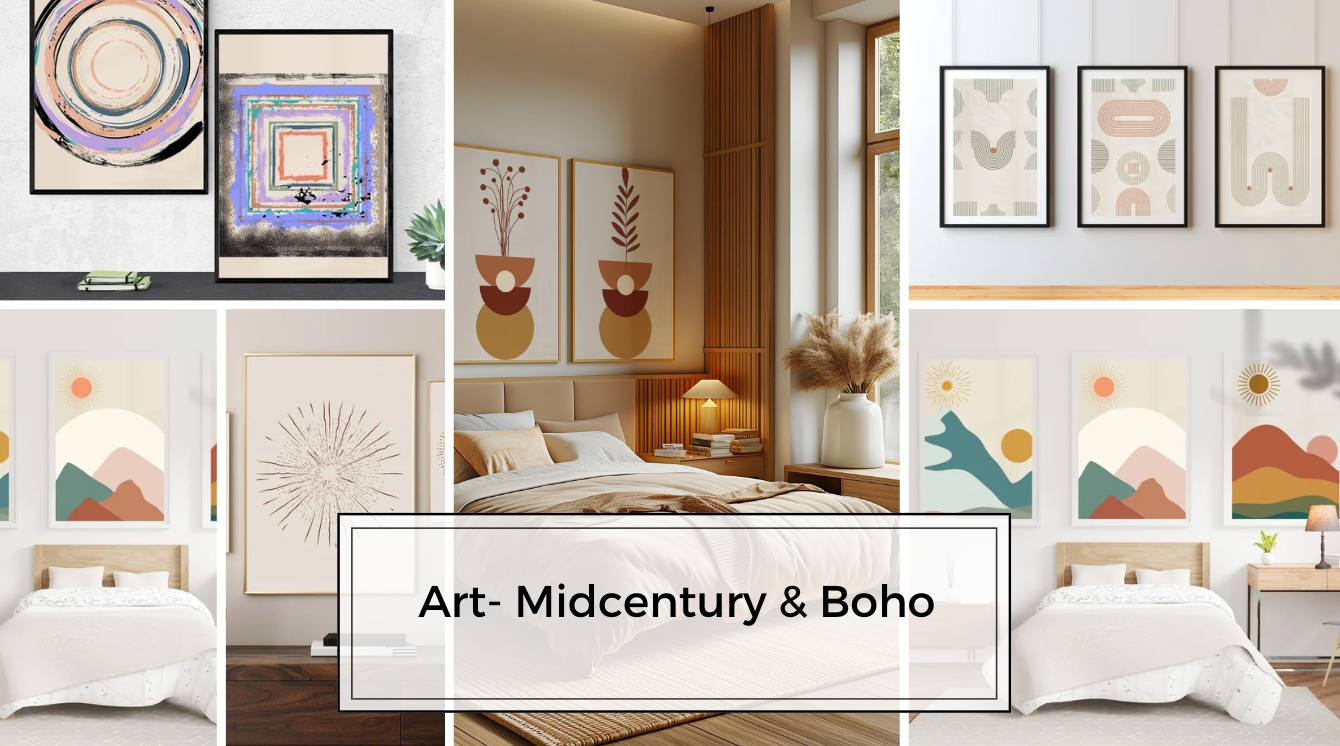 Art- Midcentury & Boho