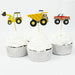 Tractor Forklift Inserts Insertion Article Cake Decoration 24pcs