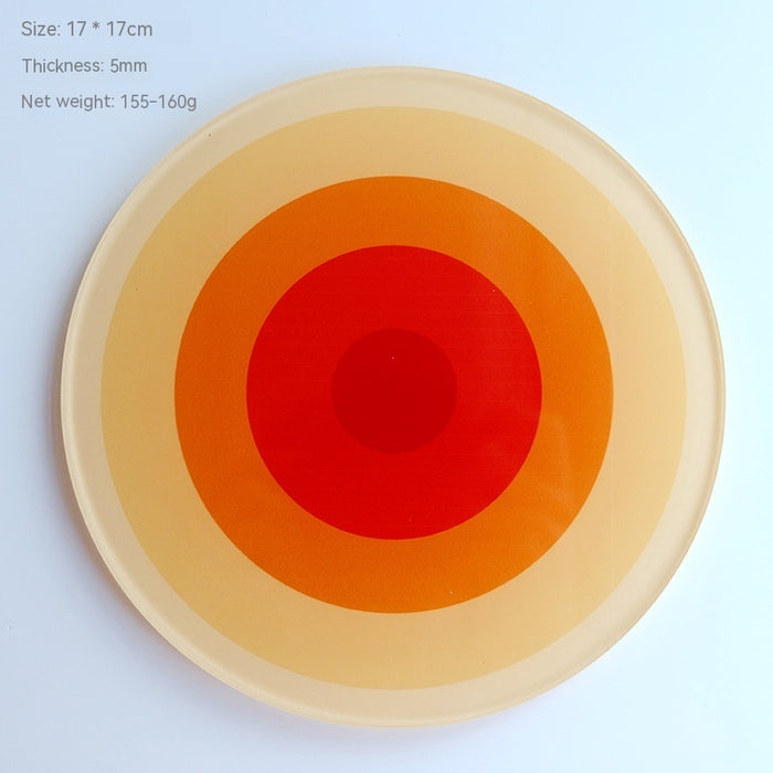 Acrylic Thickened Aromatherapy Heat Insulation Coaster