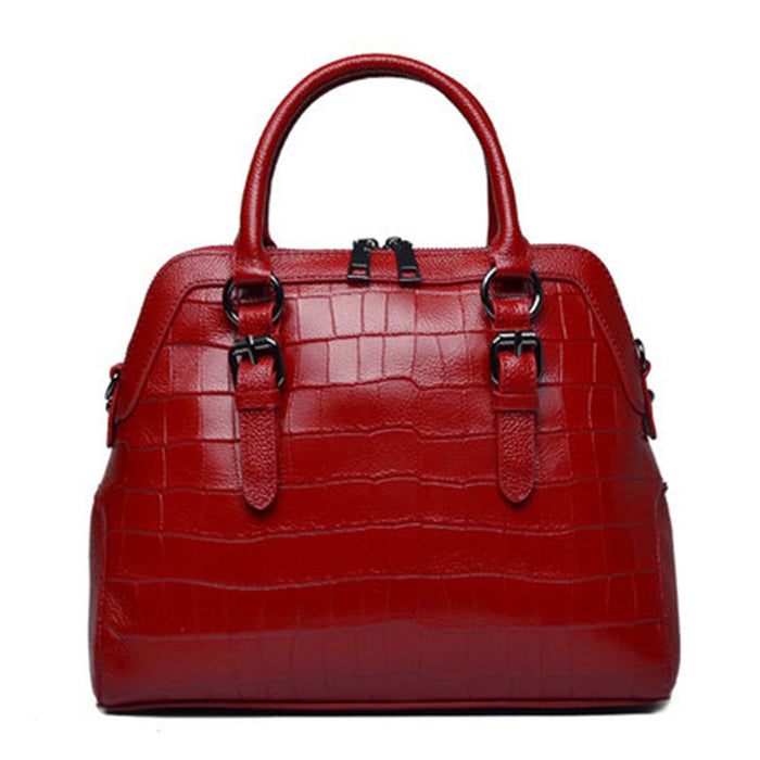 Genuine Leather Handbag Women's Fashion Cattle Leather Bag