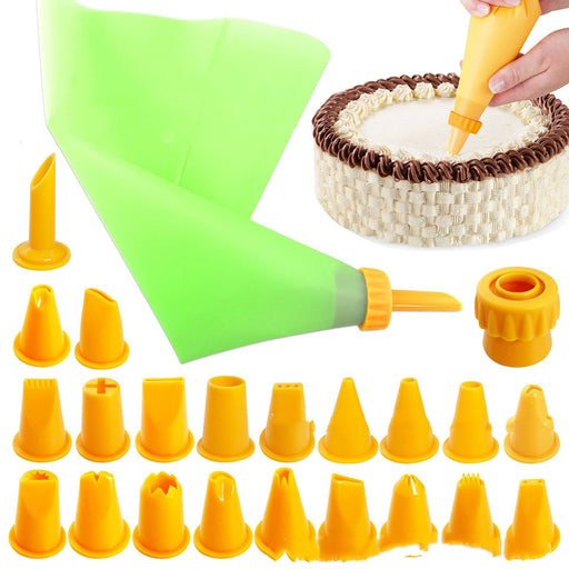 Squeeze nozzle piping bag