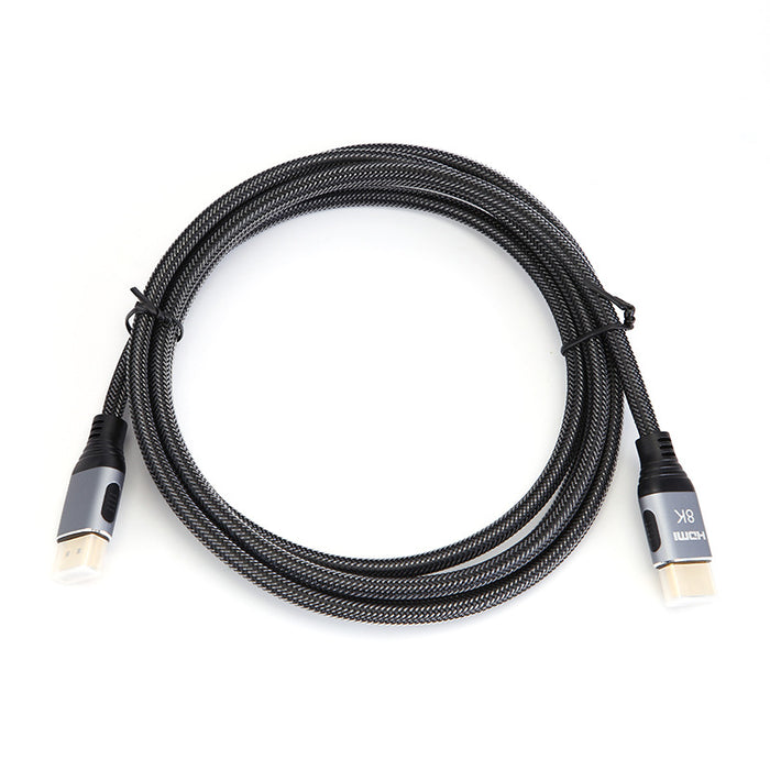 Ultra-Clear Audio and Video Cable With Nylon Braided Mesh