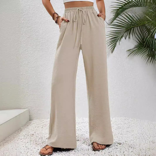 Women's Wide-legged Pants Casual Trousers