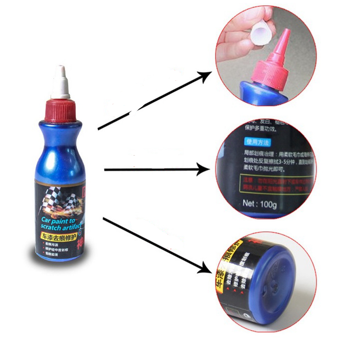 Scratch Removal and Repairing Pen Magic Nanometer Scratch Removal to Repair Mild Scratch Fluid in Vehicle Paint