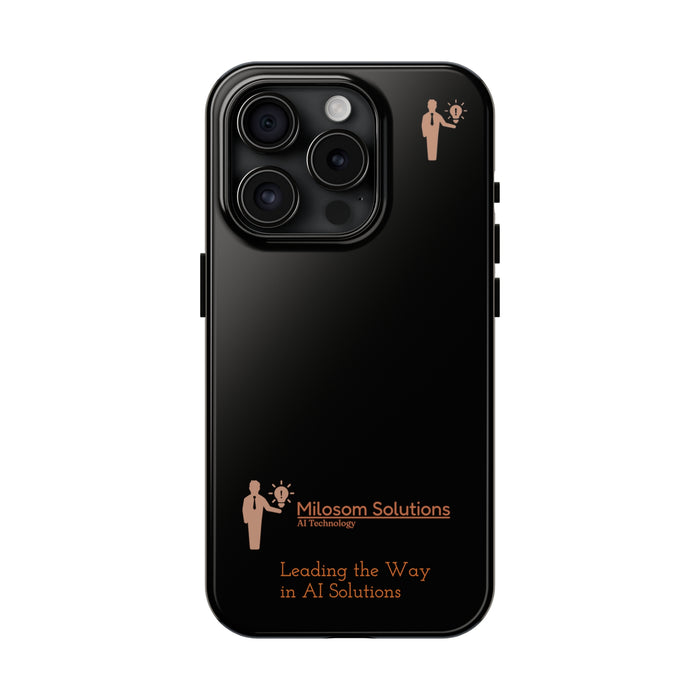 Leading the Way in AI Solutions - Milosom Solution Phone Cases