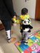 Simulation panda doll backpack