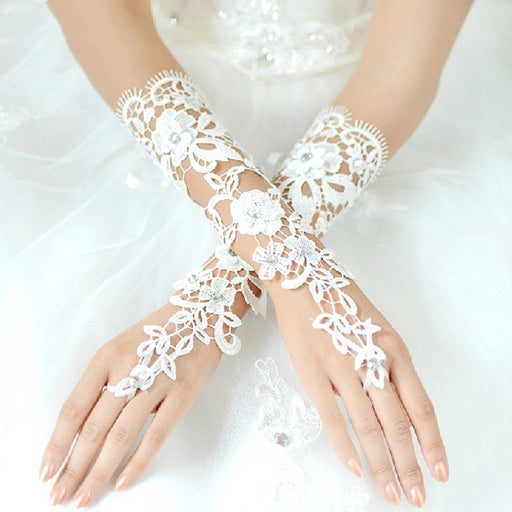 Wedding dress gloves