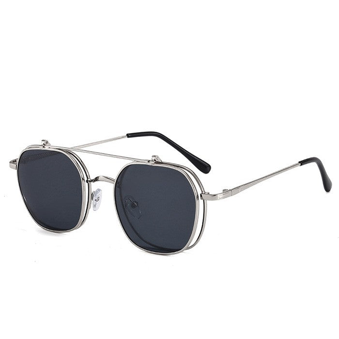 Personalized Flip Dual-use Double-layer Sunglasses