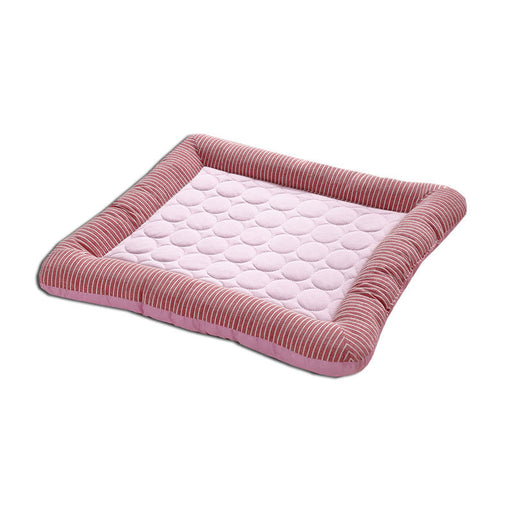 Pet Cooling Pad Bed For Dogs Cats Puppy Kitten Cool Mat Pet Blanket Ice Silk Material Soft For Summer Sleeping Blue Breathable
