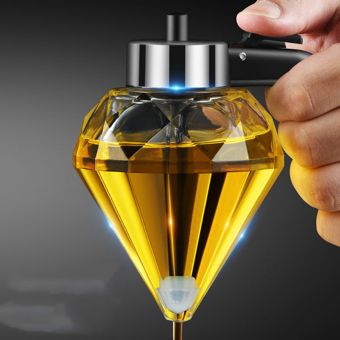 Glass Dust-Proof Vinegar Oil Bottle With One Key Press and Multi-Purpose