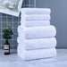 White Large Bath Towel Hotel Thickened Breast Wrap