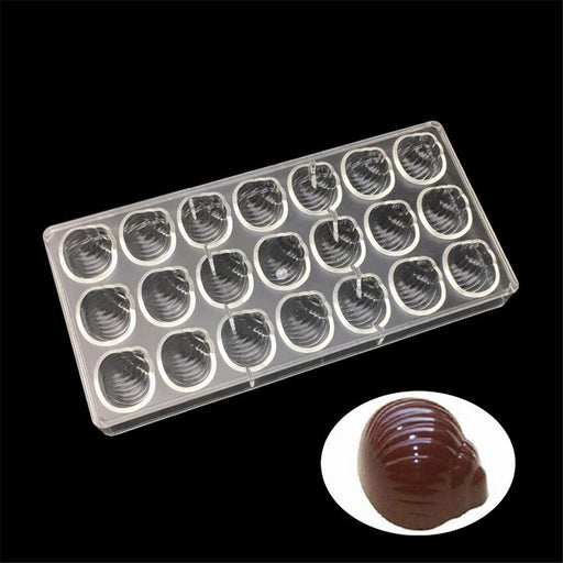 Three-dimensional Conch Chocolate Mold Escargot Chocolate Mold Jelly Pudding DIY Baking Mold