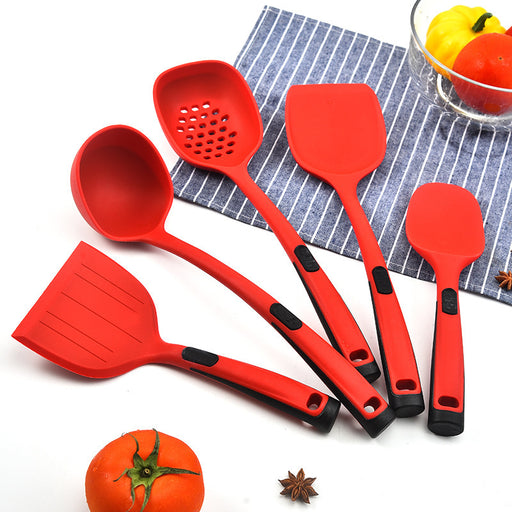 Non-Stick Cooking Spoon And Spatula Kitchen Utensils Silicone Kitchenware Set