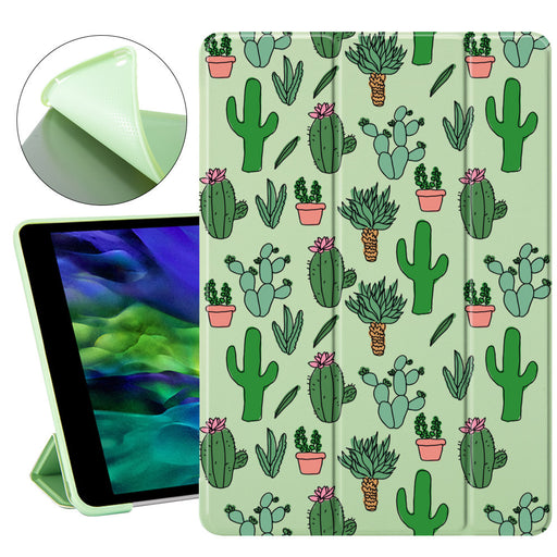 Compatible with Apple, Compatible with Apple , Cactus Cute For Air 4 10.2 Ipad 8th 7th Generation Case Pro 12.9 Case Mini 5 Cover Soft Silicone For Ipad Mini 2 Air 3