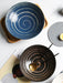 Japanese-Style Creative Ceramic Home Restaurant With Retro Ribbed Ramen