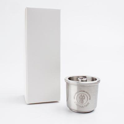 Stainless steel coffee capsule shell