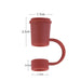 Cover Decorative Drink Seal Straw Mouthpiece Straw Cover Cap