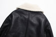 Women's Casual Fur Brown Double-sided Short Coat
