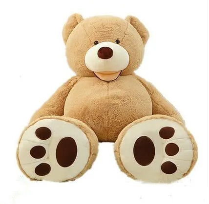 Giant Teddy Bear Plush Toy Huge Soft Toys Leather Shell - No Filler