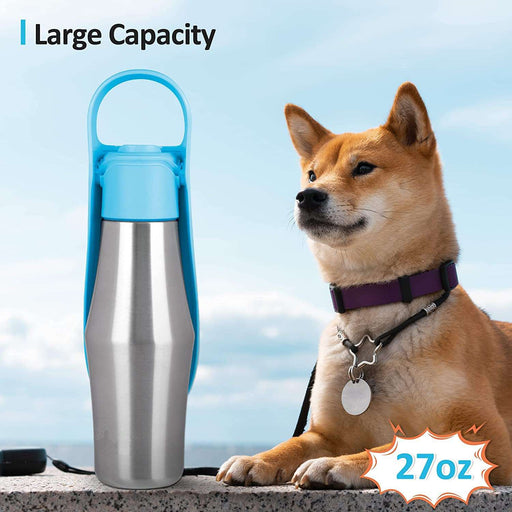 New Portable Pet Dog Water Bottle Soft Silicone Leaf Design For Dog Pets Outdoor Travel Drinking Bowls Water Dispenser