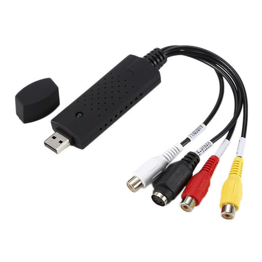 VHS To DVD Converter Convert Analog Video To Digital Format Audio Video DVD VHS Record Capture Card Quality PC Adapter