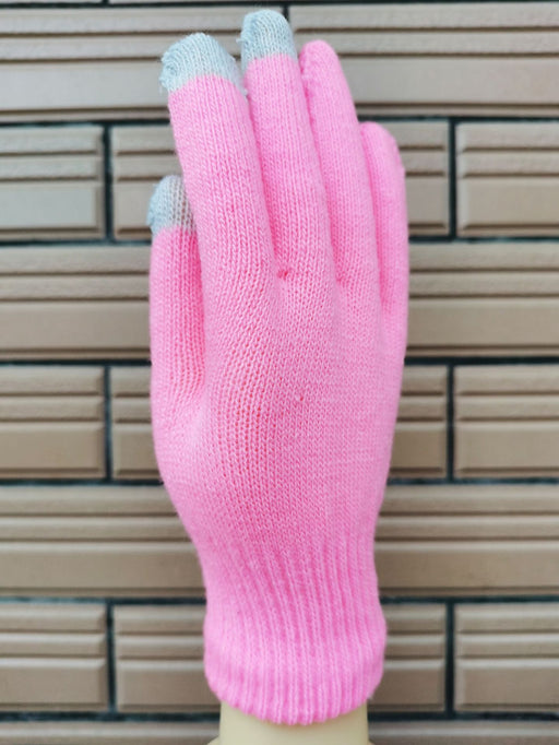 Touch screen gloves warm knit wool touch screen gloves winter touch gloves