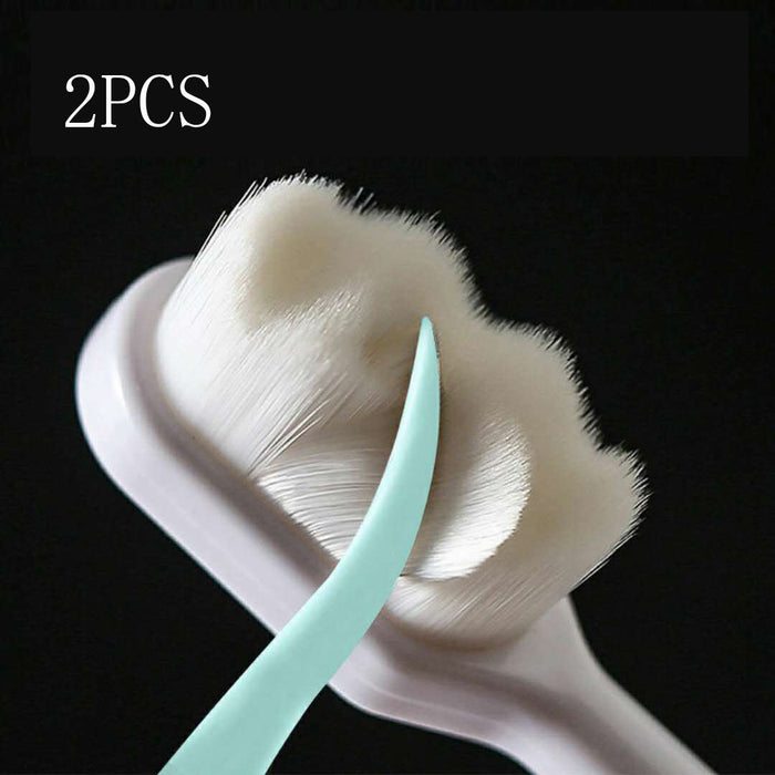 Ultra-fine Toothbrush Super Soft Bristle Deep Cleaning Brush Portable For Oral Care Tools Teeth Care Oral Cleaning Travel