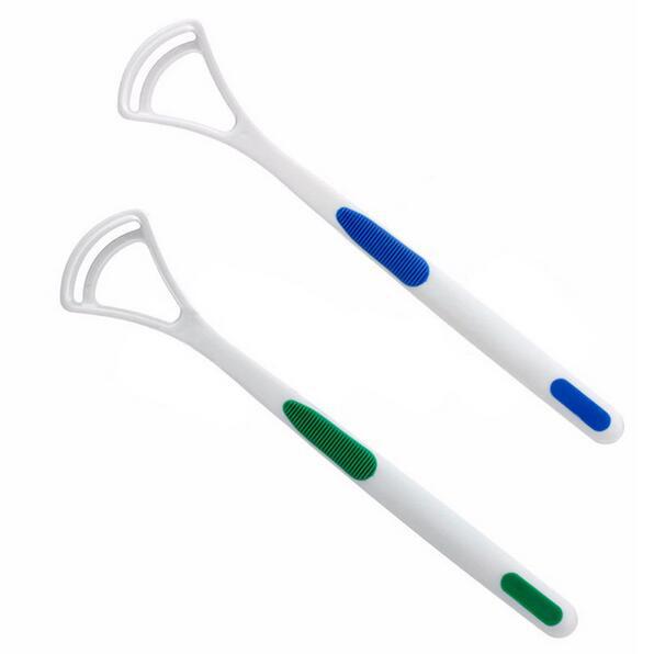 Two Sets Of Tongue Cleaning Scrapers Oral Care