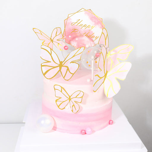 Paper cake decoration