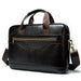 Vintage Business Office Handbag Men's Real-leather Bag Briefcase