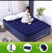 Double Layer Flocking Air Mattress Home Outdoor Portable