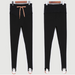 South Korea maternity new winter pregnant women foot leggings and cashmere trousers abdomen supporting feet thick spot
