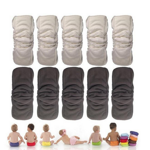 Baby five-layer bamboo cotton drawstring diapers
