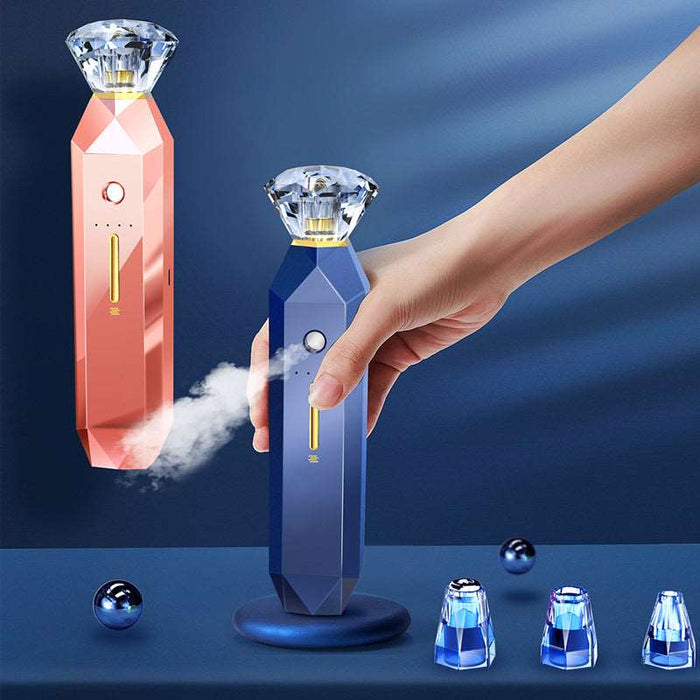 2-IN-1 Blackhead Remover Vacuum Pore Cleaner Acne Remover Mist Facial Sprayer Skin Mouisture Nose Face Deep Cleansing Skin Care