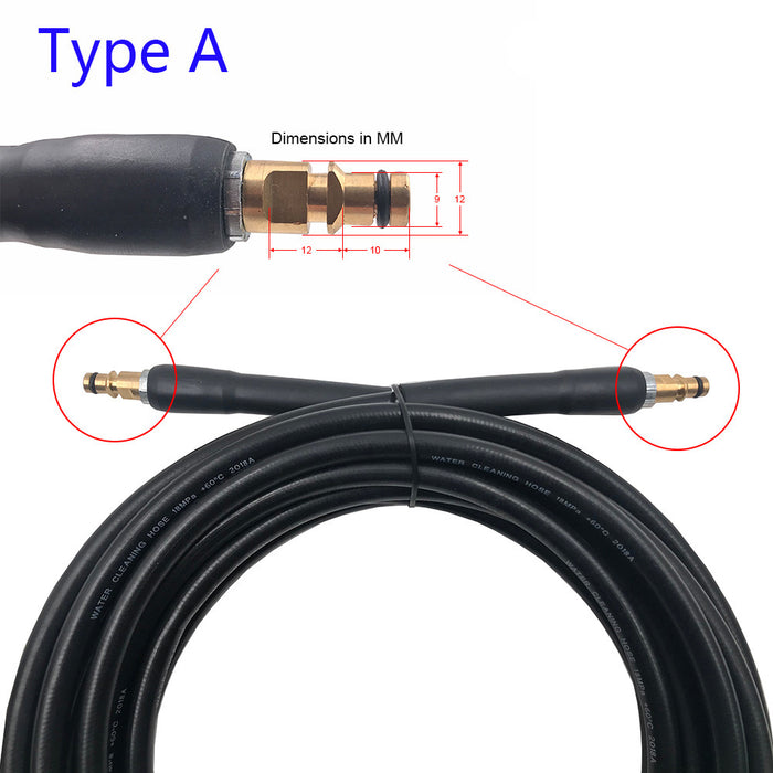Special water outlet hose for car washing machine