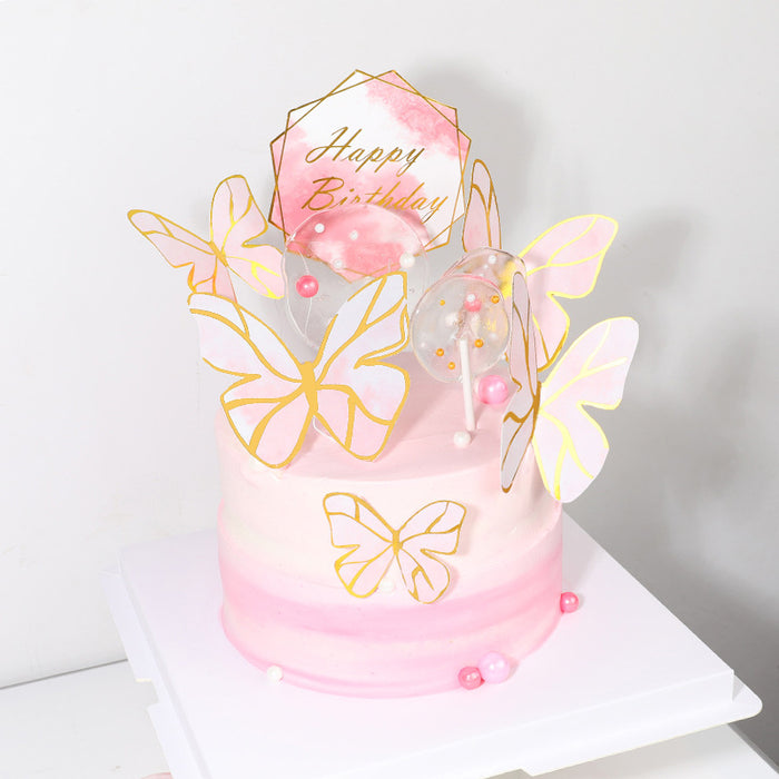 Paper cake decoration