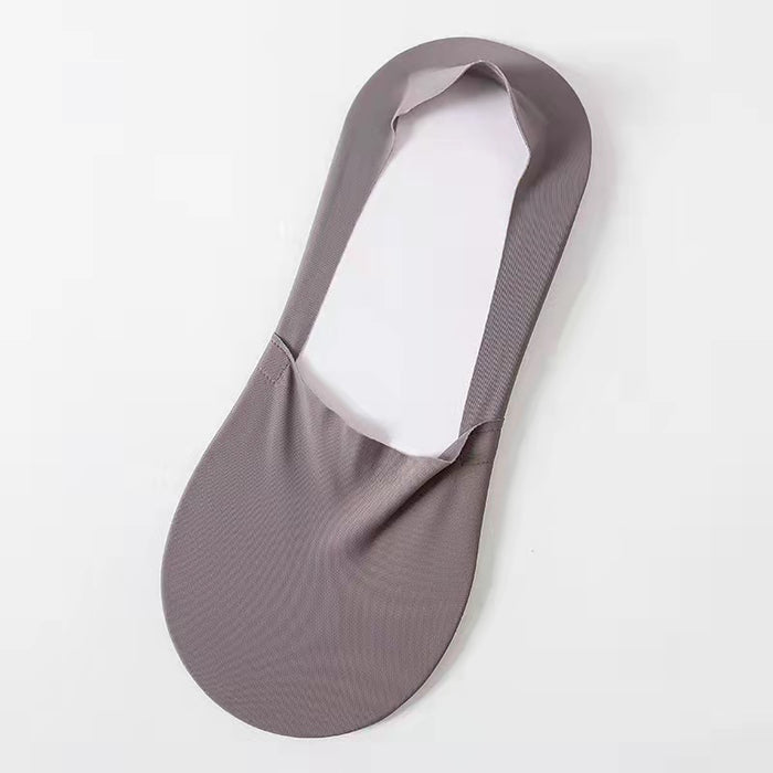 Women's Fashion Silicone Non-slip Shallow Boat Socks