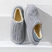 Fashion Thickened Winter Slippers Women's Indoor Outdoor Shoes Home Warm Plush Confinement Shoes