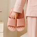 New Lozenge Texture Design Home Slippers Women Men Summer Indoor Solid Color Anti-Slip Floor Bathroom Shoes For Couple