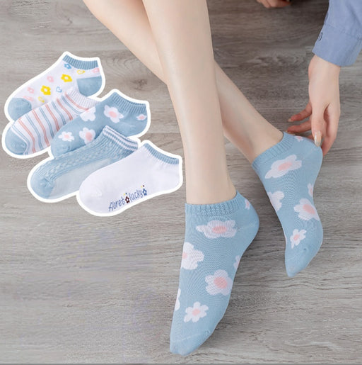 Women's Fashion Low Top Shallow Invisible Socks