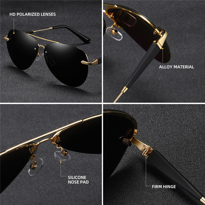Polarized Sunglasses Classic Rimless