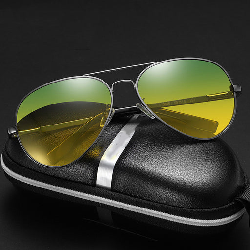 Men's Fashion Simple Polarized Color-changing Sunglasses