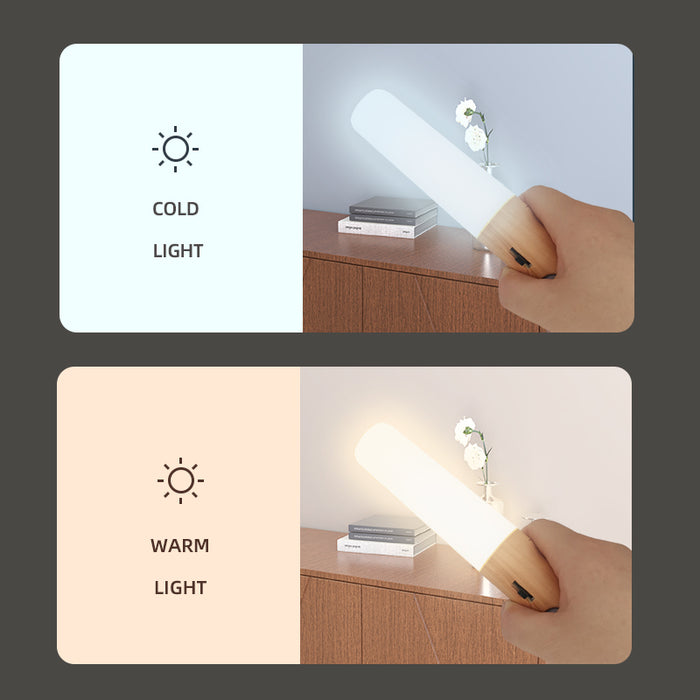 Smart Infrared Sensor Lamp Wireless Charging Small Night Lamp