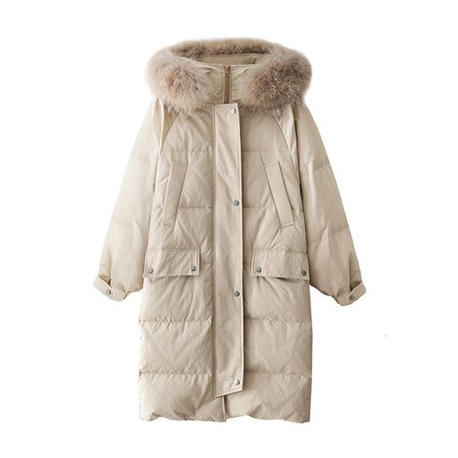Women's Winter Mid-length Loose Overknee Down Cotton-padded Coat