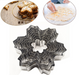 9-piece stainless steel snowflake biscuit mold cake baking mold