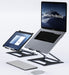 Foldable Laptop Table Stand With Double Cooling Fan
