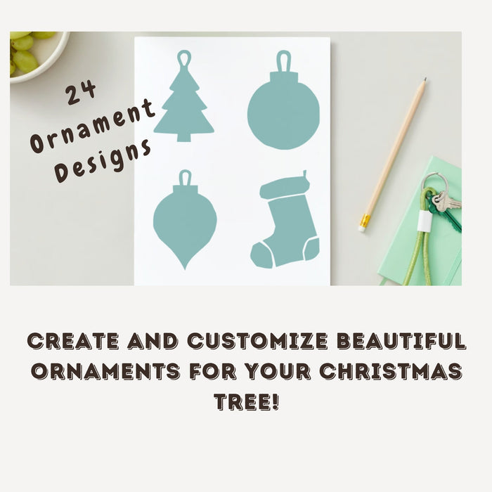 60+ Editable Christmas Designs | Ornaments, Kindness Calendar, Santa Messages & More | DIY Holiday Activities for Families |Digital Download