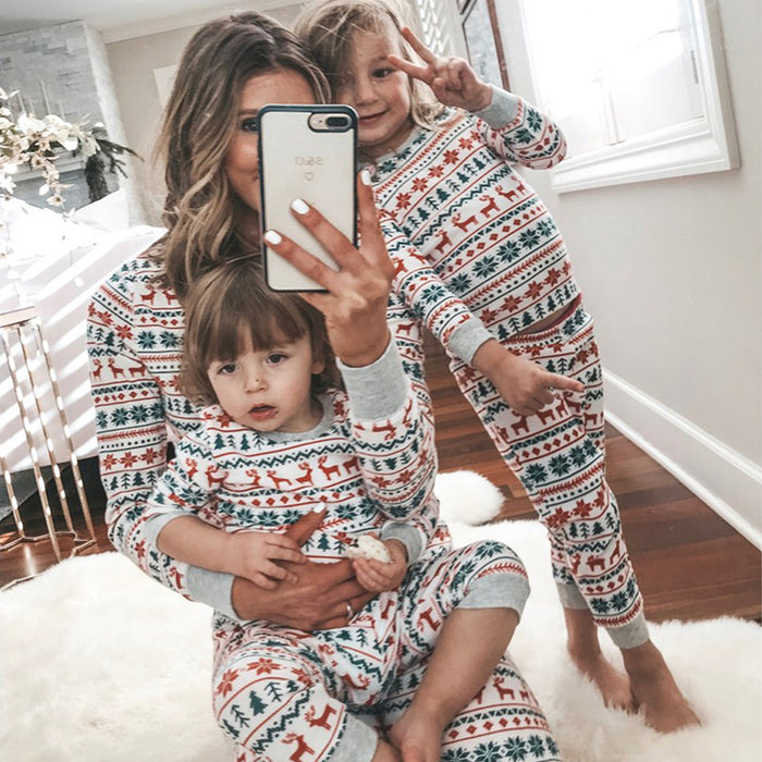 Printed Christmas Family Wear