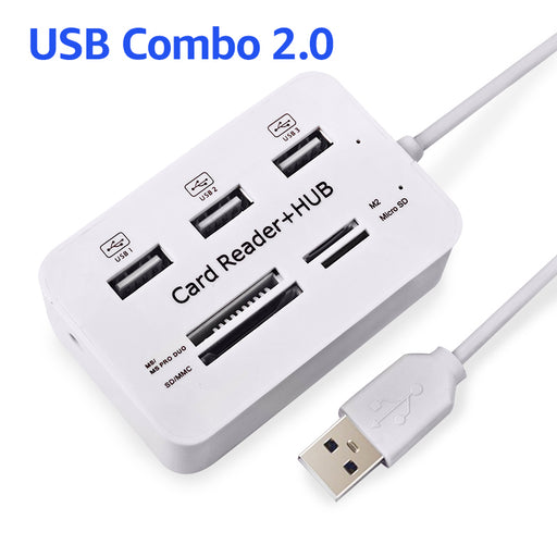 USB 2.0 HUB Hub Multi-Card Reader